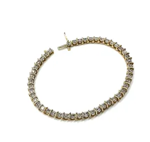 1.50 CTW S-Link Tennis Bracelet