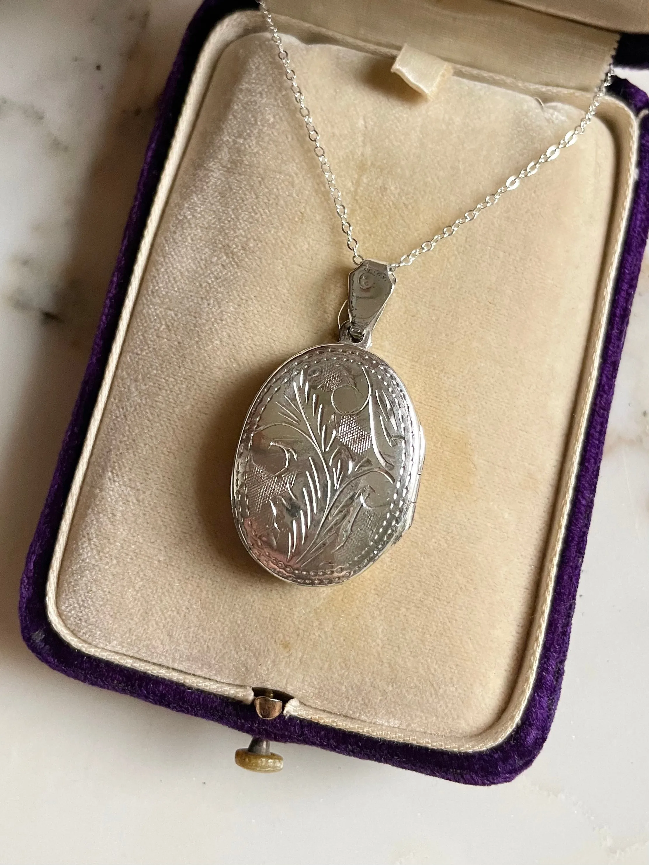 1920s Sterling Silver Locket