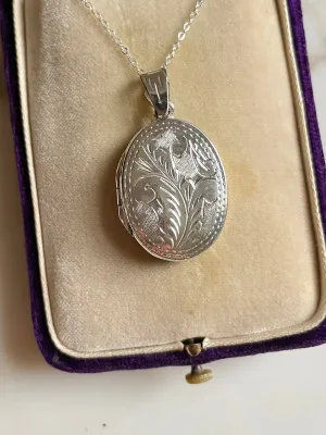 1920s Sterling Silver Locket