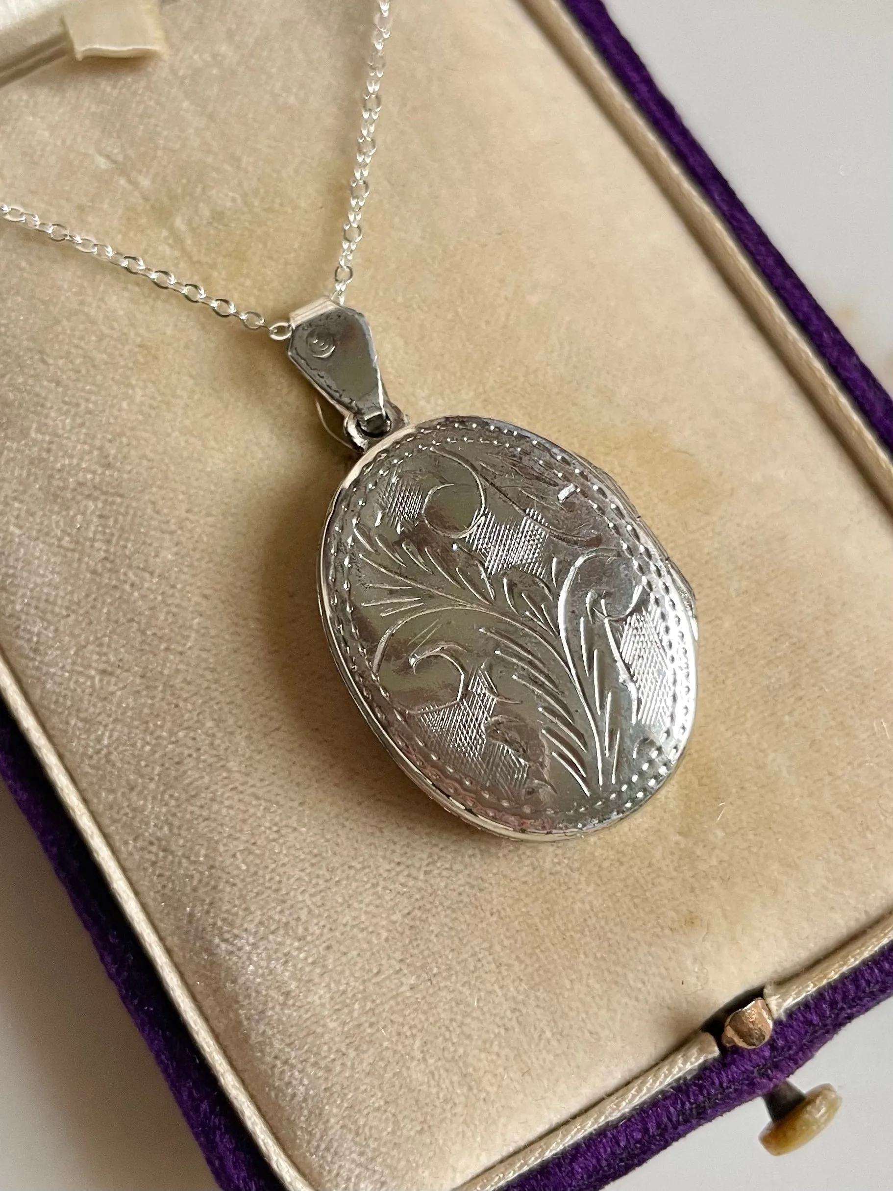 1920s Sterling Silver Locket