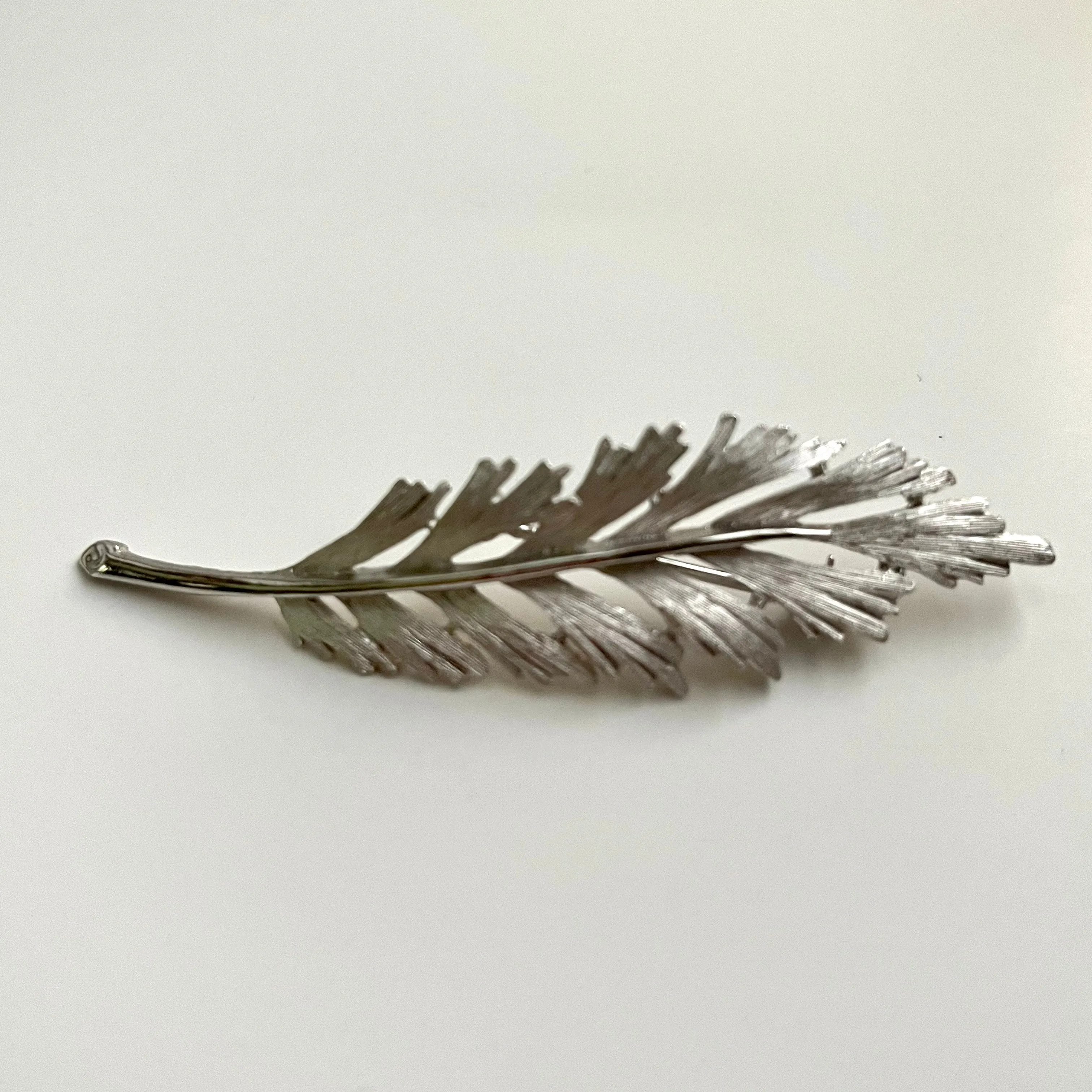 1960s Trifari Leaf Brooch