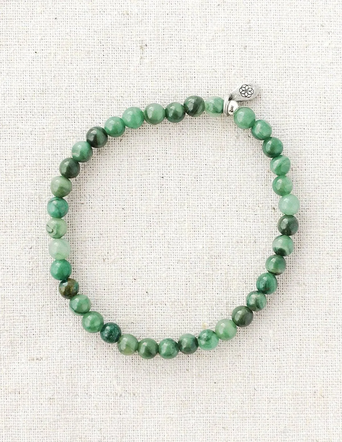 African Jade Mini Gemstone Bracelet