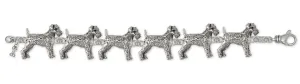 Airedale Terrier Bracelet Jewelry Sterling Silver Handmade Dog Bracelet AR10-BR