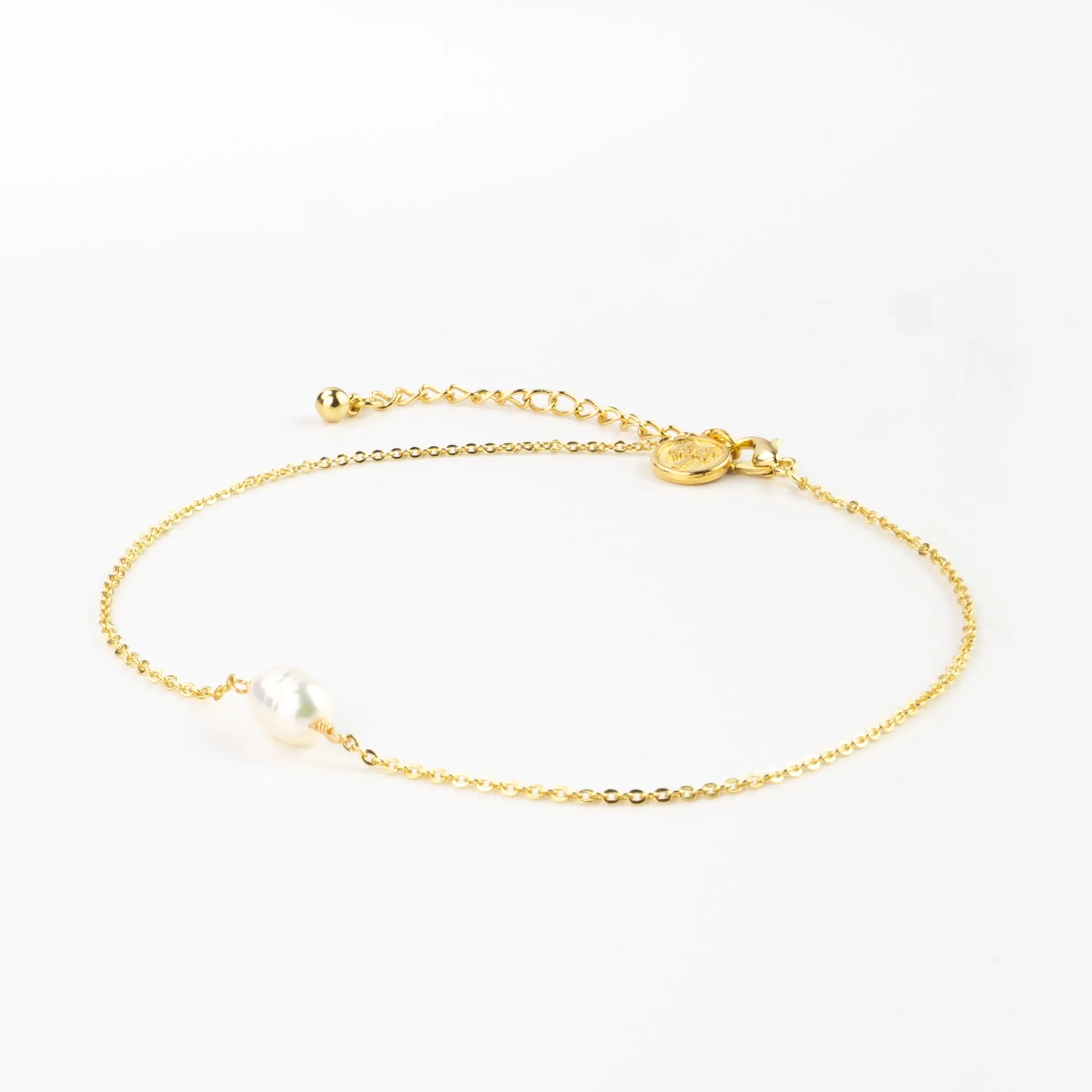 Ana Freshwater Pearl Anklet