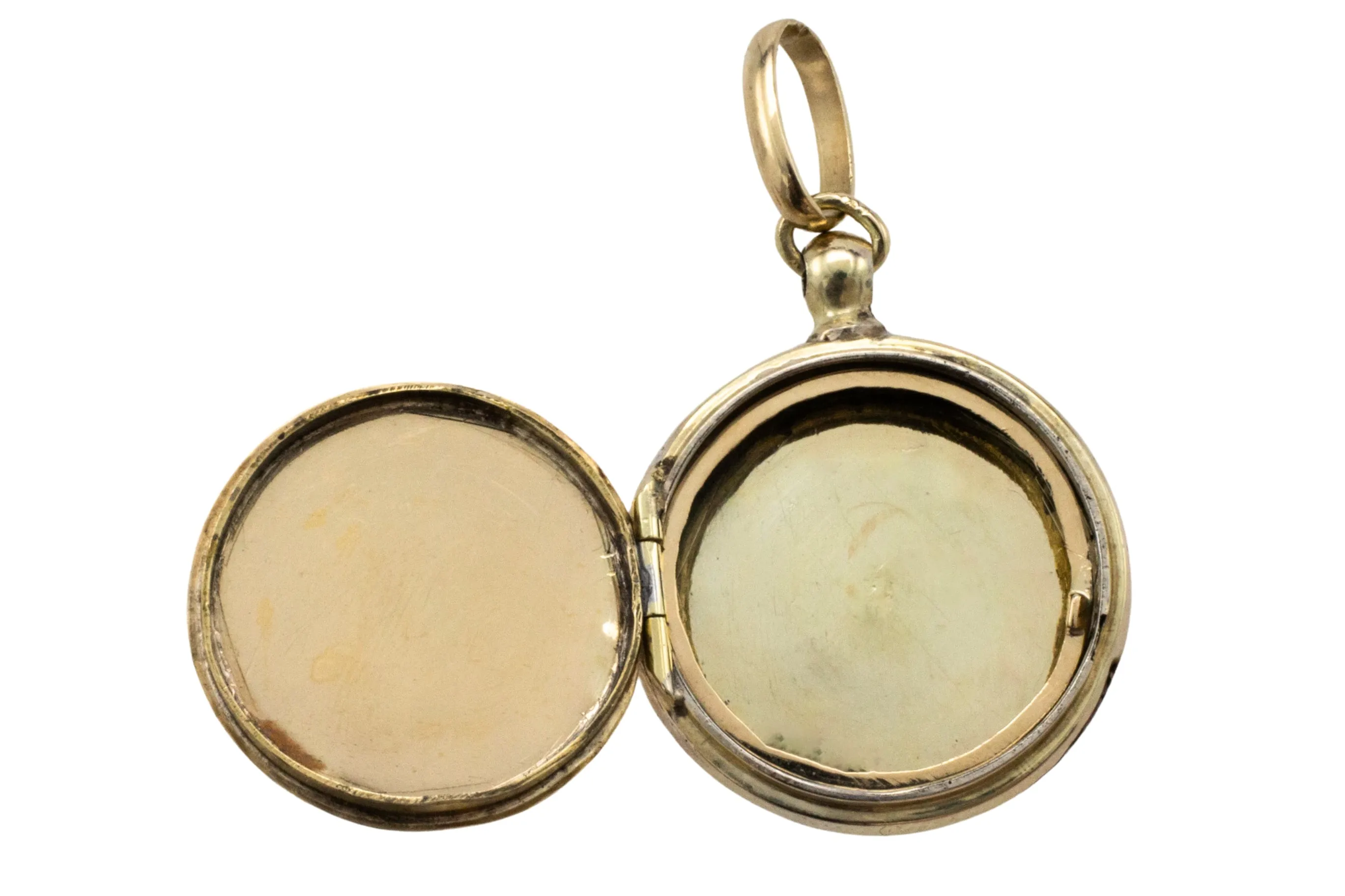 Antique 14 carat gold photo locket