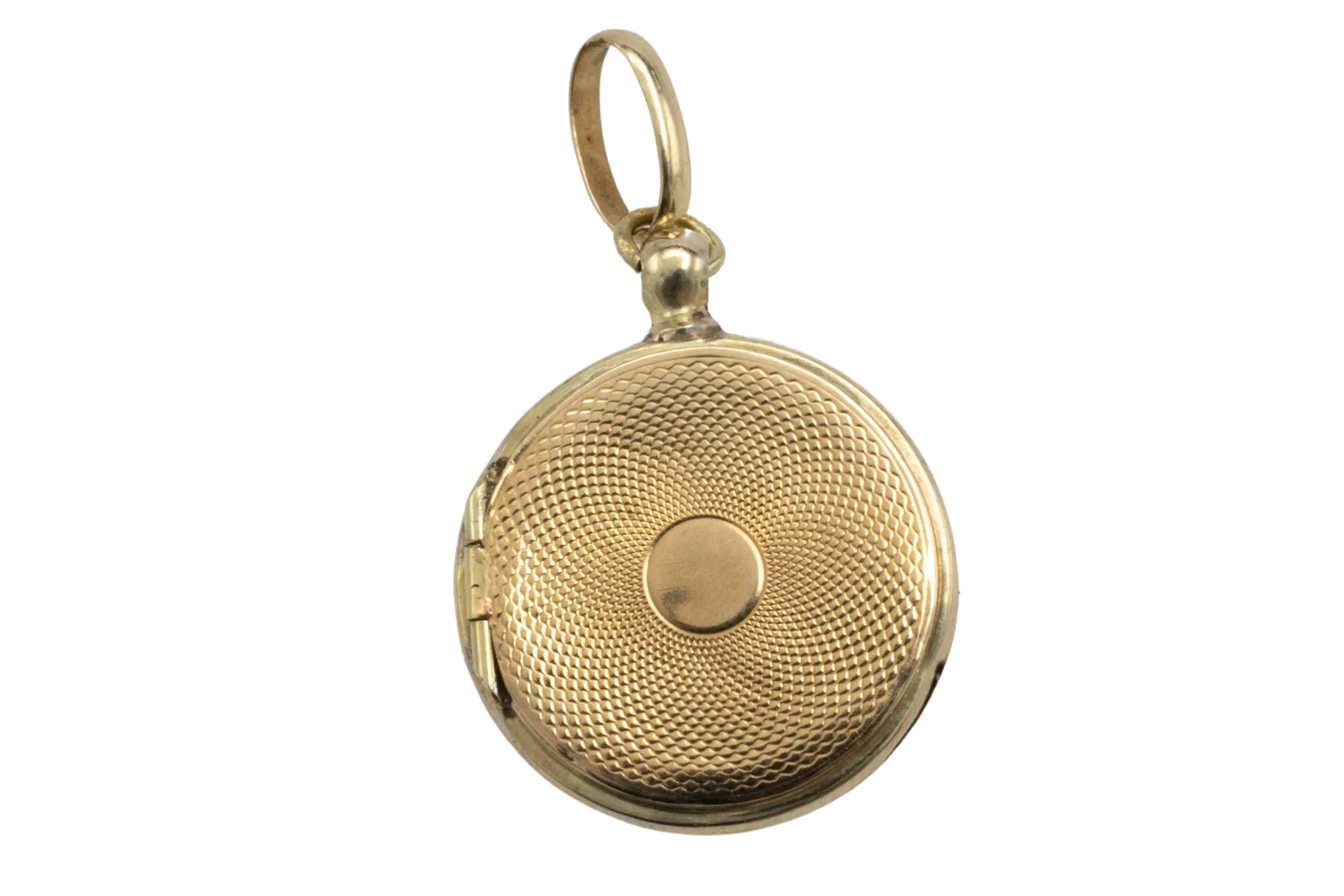 Antique 14 carat gold photo locket