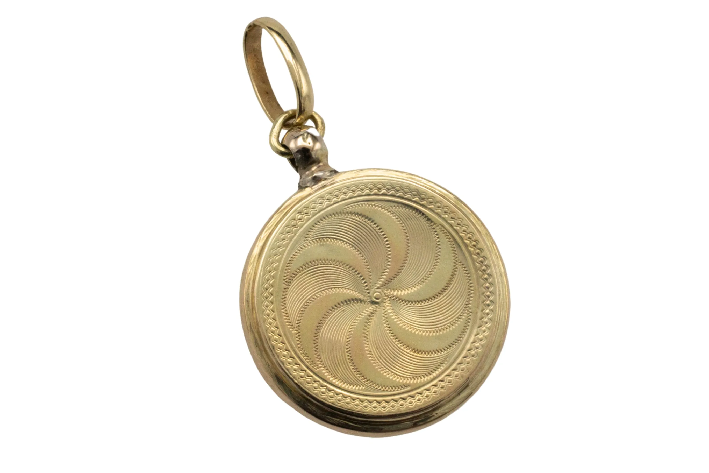 Antique 14 carat gold photo locket