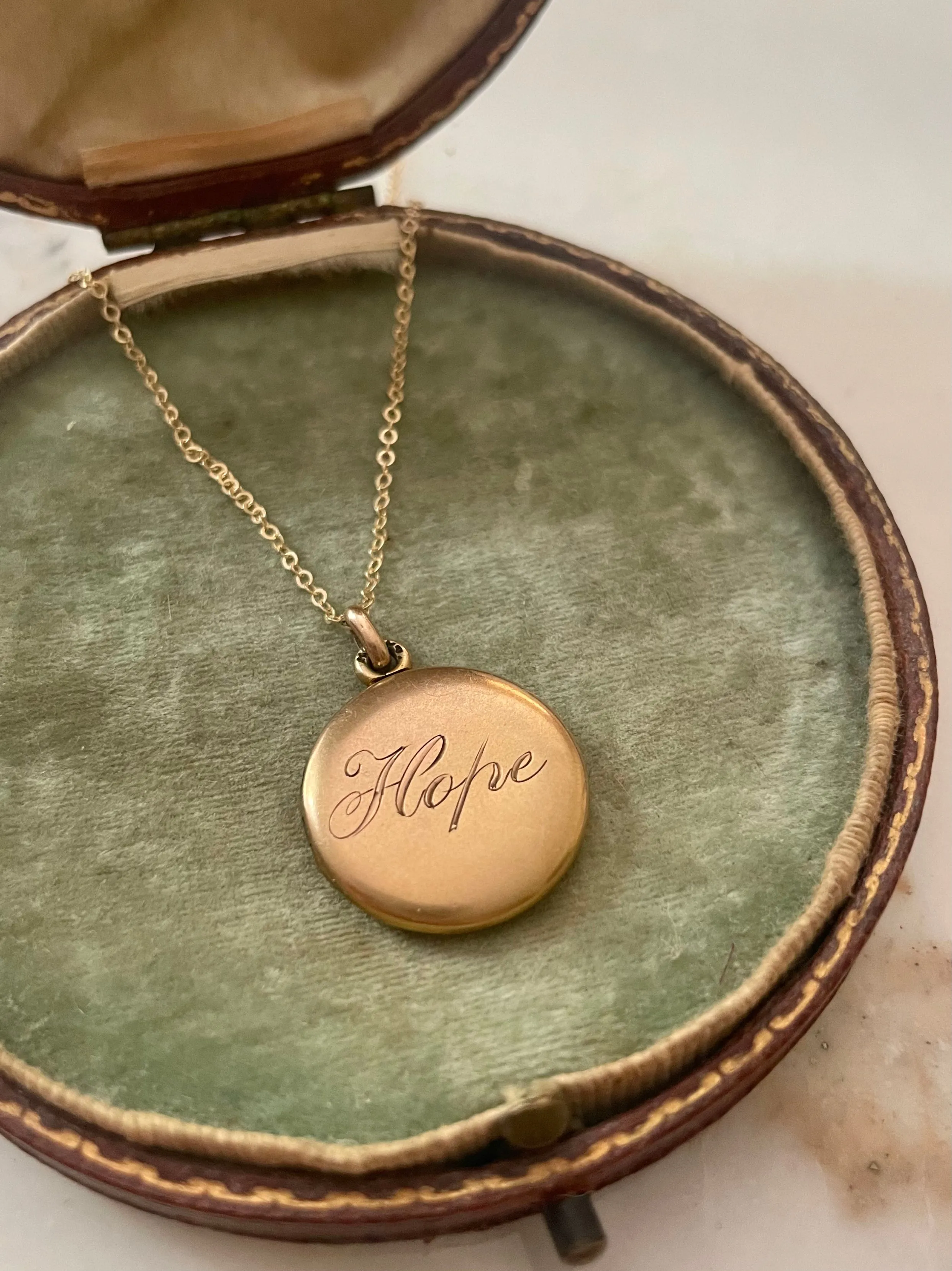 Antique Hope Locket | 1900s