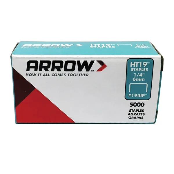 Arrow 1941IP Crown Staple, 1/4 in W Crown