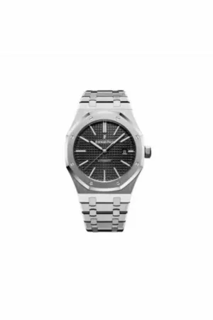 audemars piguet royal oak stainless steel 41mm black dial men's watch ref. 15400st.oo.1220st.01