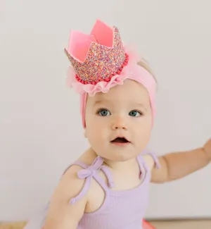 Baby Bling Novelty Headband - birthday hat '23