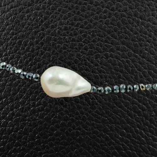 Baroque Pearl & Spinel Necklace