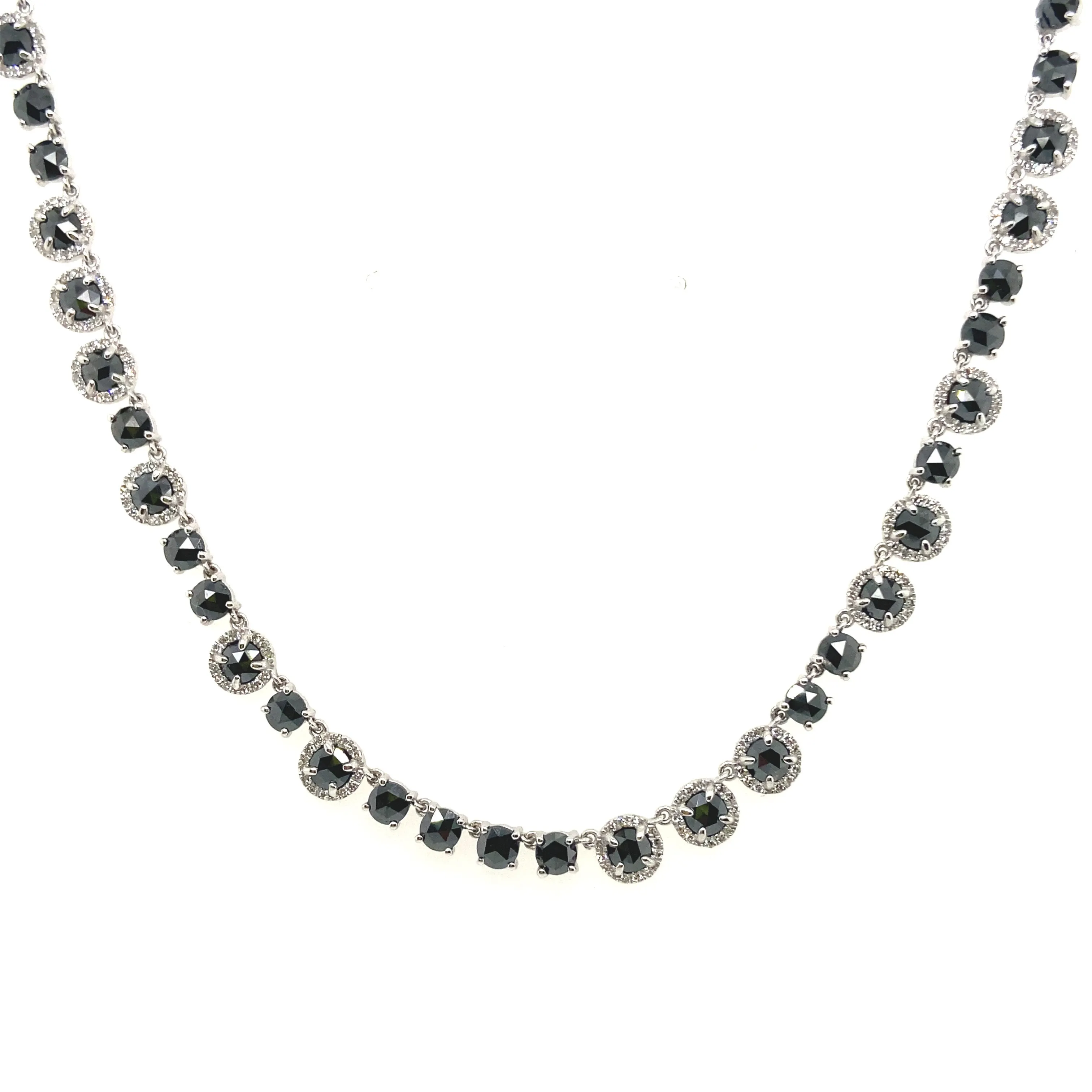 Black & White Diamond Choker