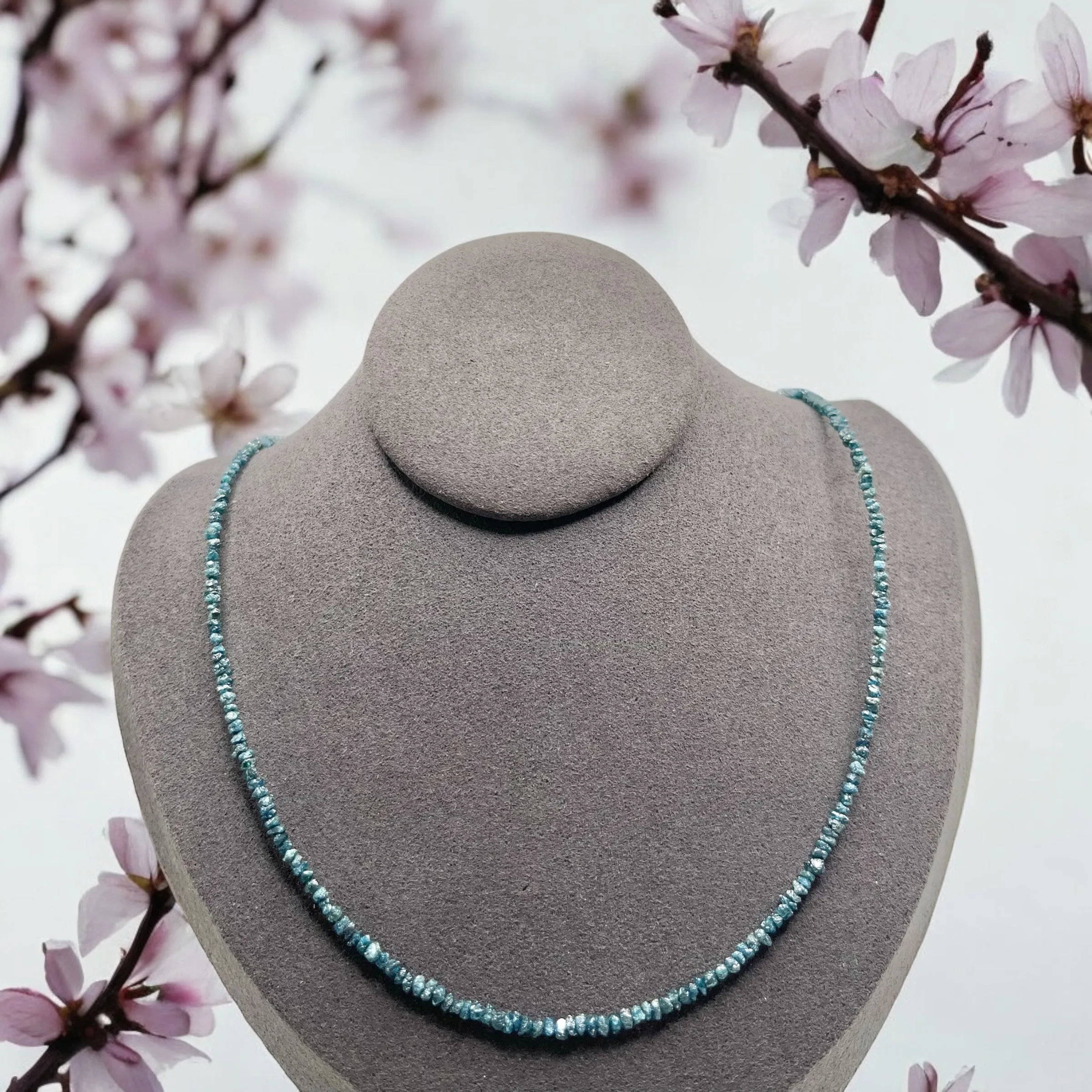 BLUE DIAMOND NECKLACE