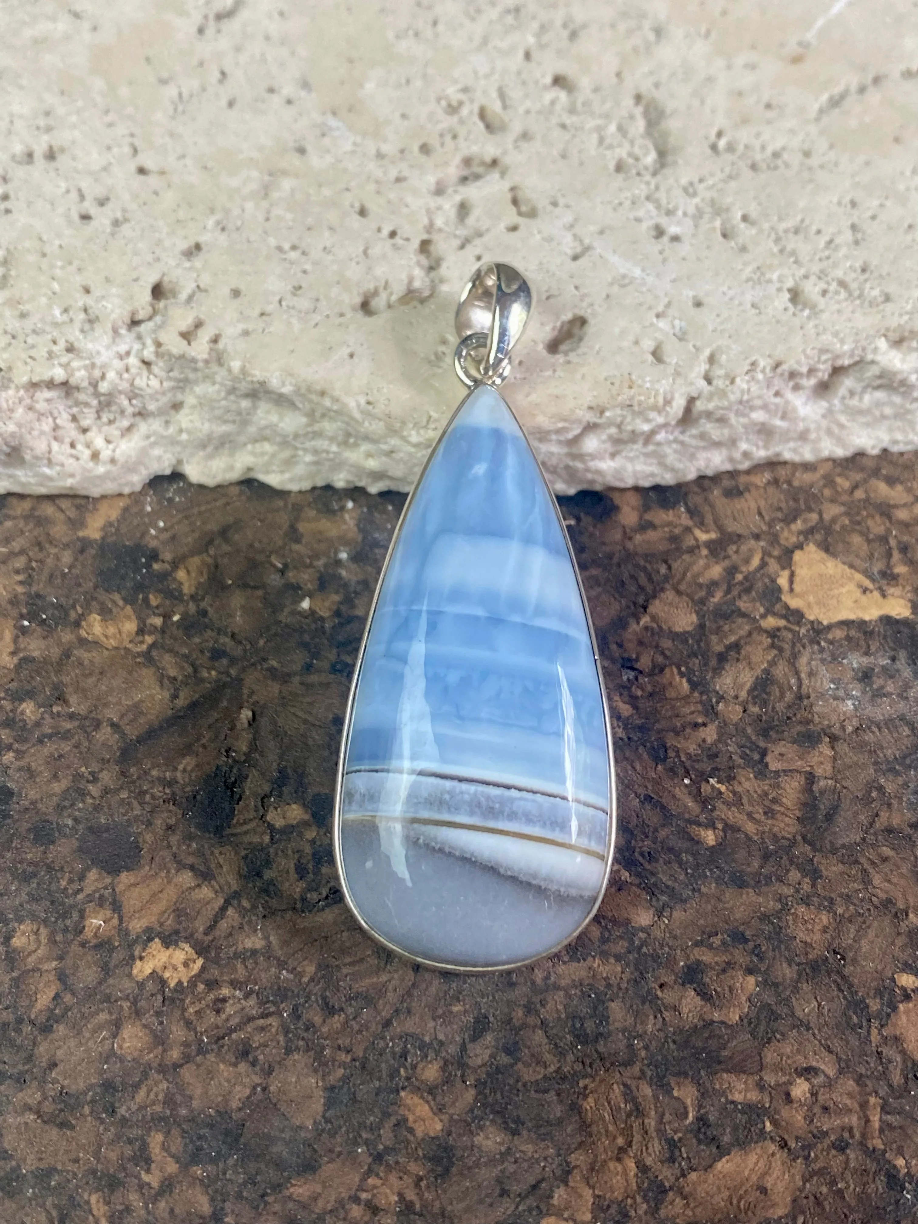 Blue Opal Pendants