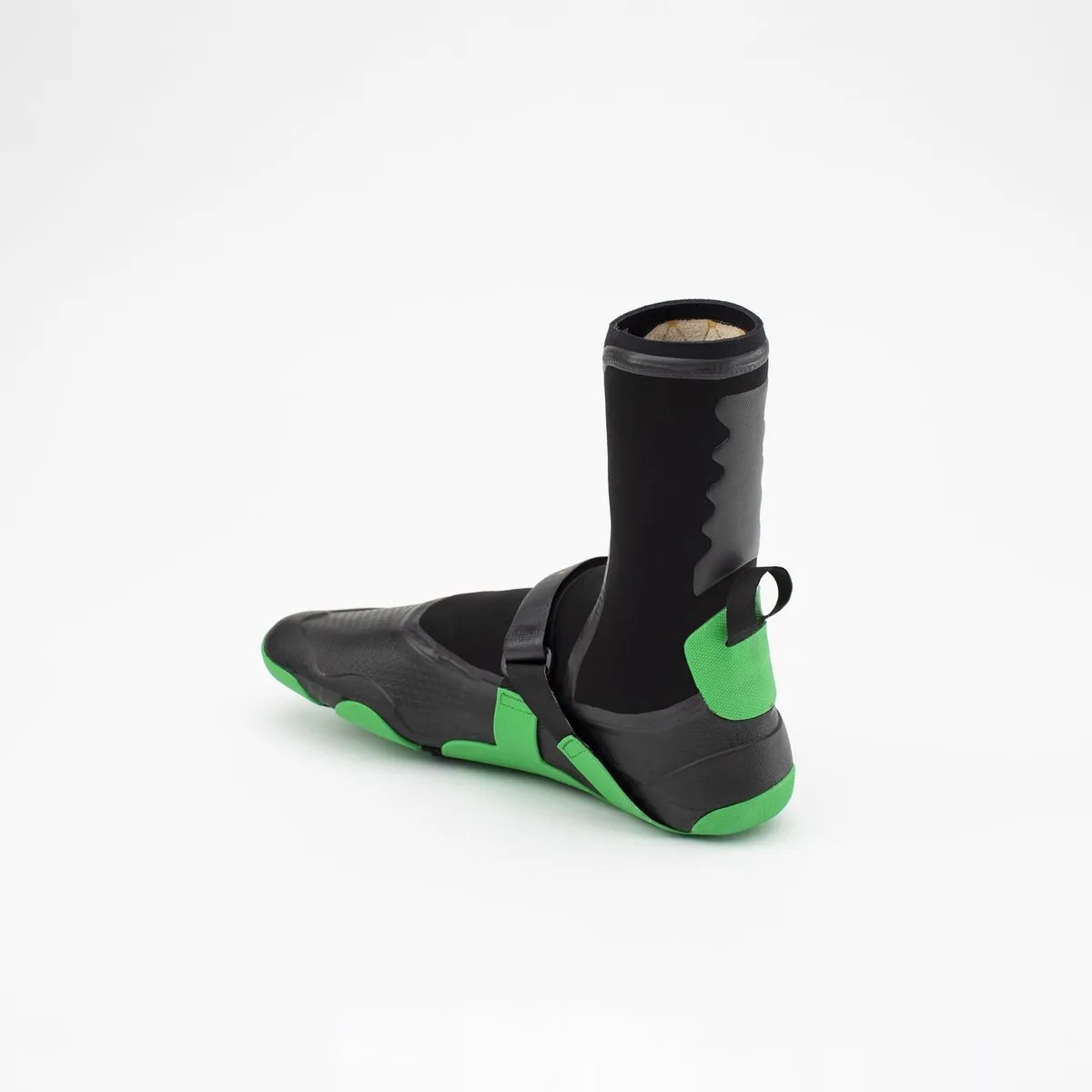 Booties 3mm SOLITE Custom Pro 2.0 (Black/Green) Includes Heat Booster Socks