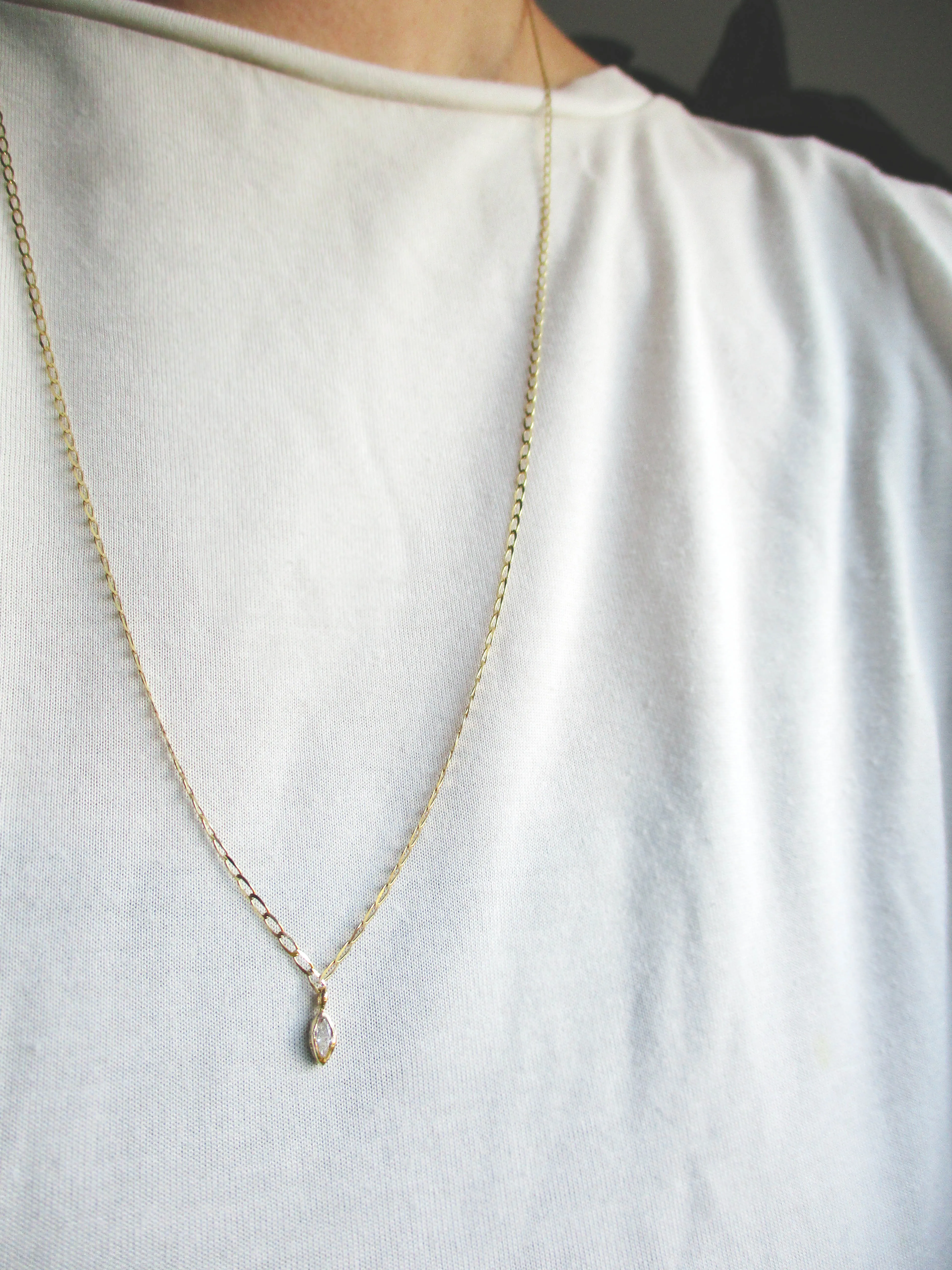 Bud Diamond Necklace