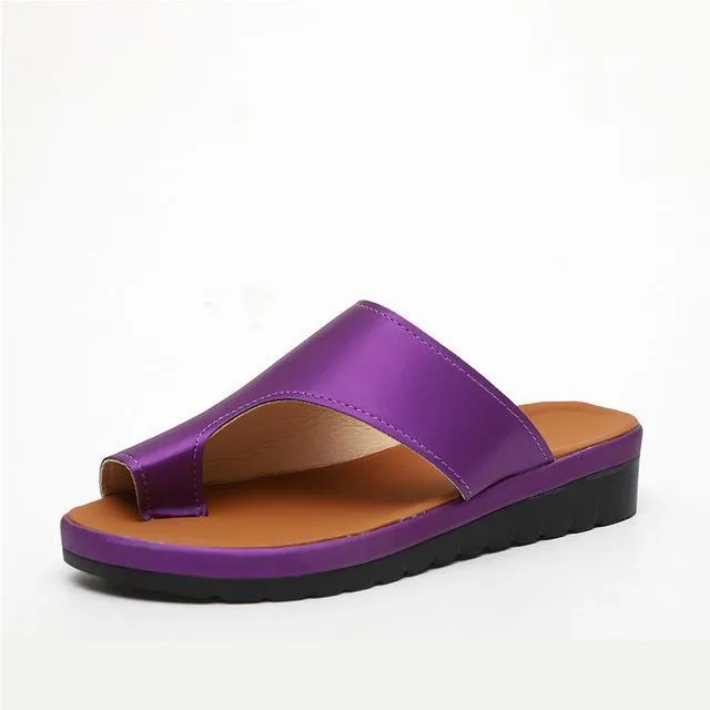 Bunion Corrector Platform Sandals