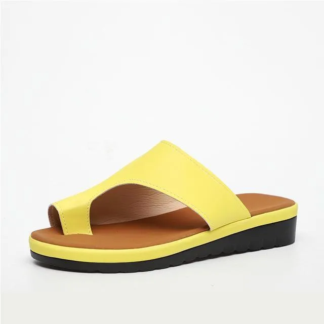 Bunion Corrector Platform Sandals