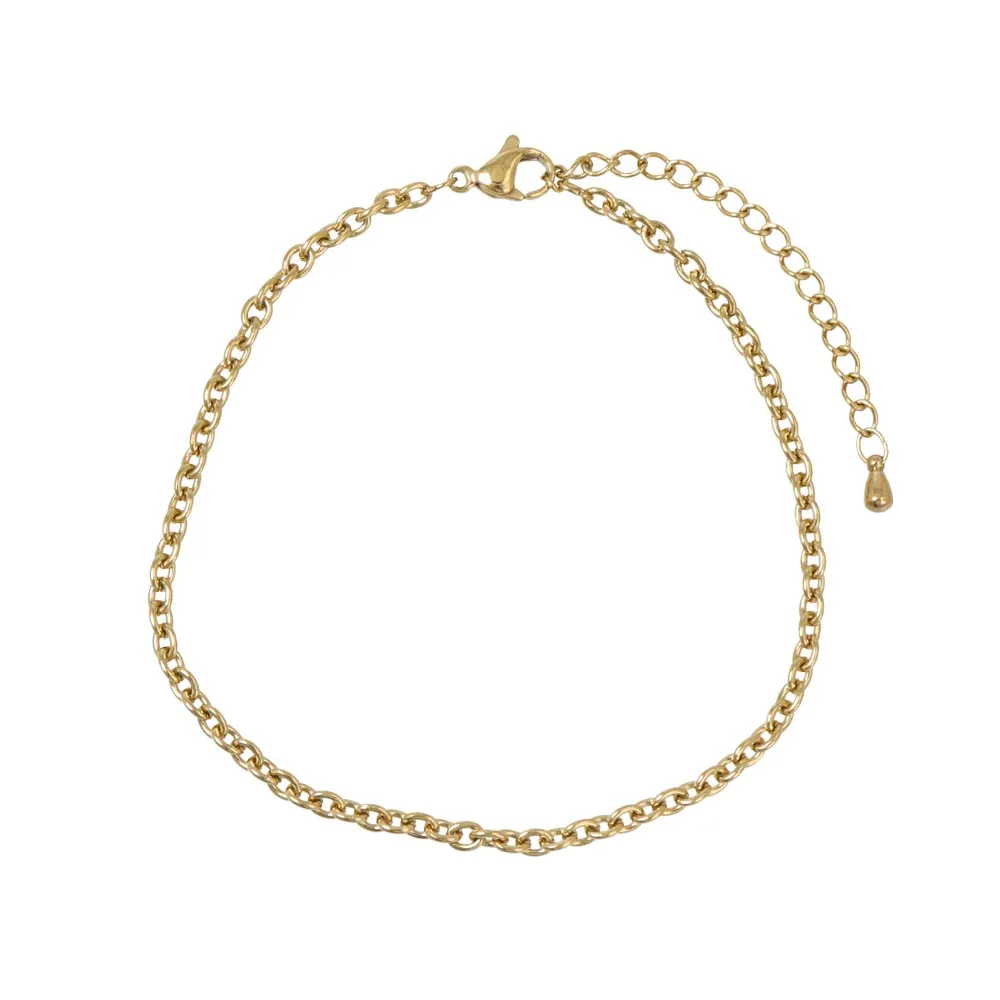 Cable Chain Anklet