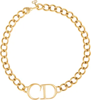 Christian Dior Fall 2000 CD Choker Necklace