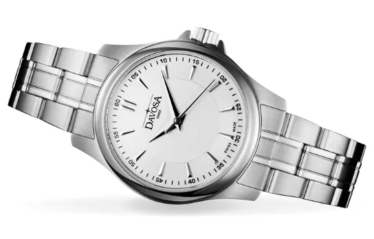 Classic Quartz Swiss-Made White Executive Watch 16858715