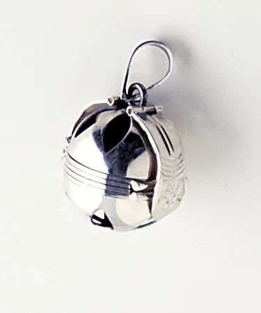 Collection Santa Pacheco ~ Locket "Orb" 6 pics (liso) .925 Silver