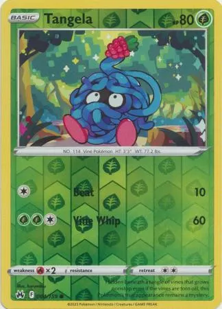 [Collector Troves] Pokemon Sword & Shield Crown Zenith Tangela Card