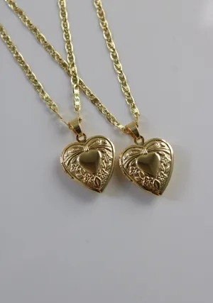 Coquette Photo Locket Set