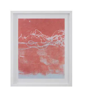 Coral Emotion - I Framed Print - Pink