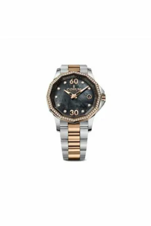 corum admiral's cup stainless steel 38mm ladies watch