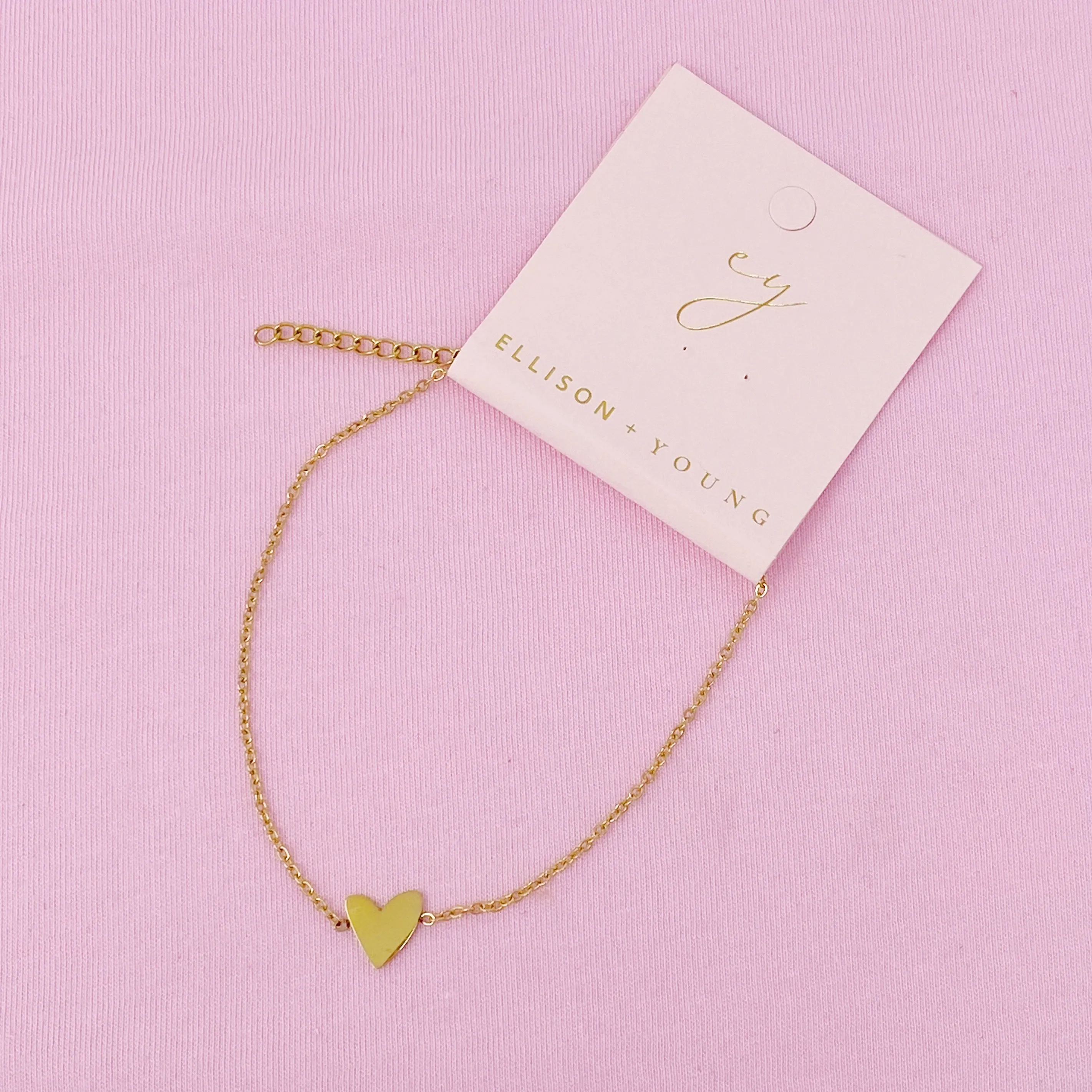 Dainty Heart Anklet