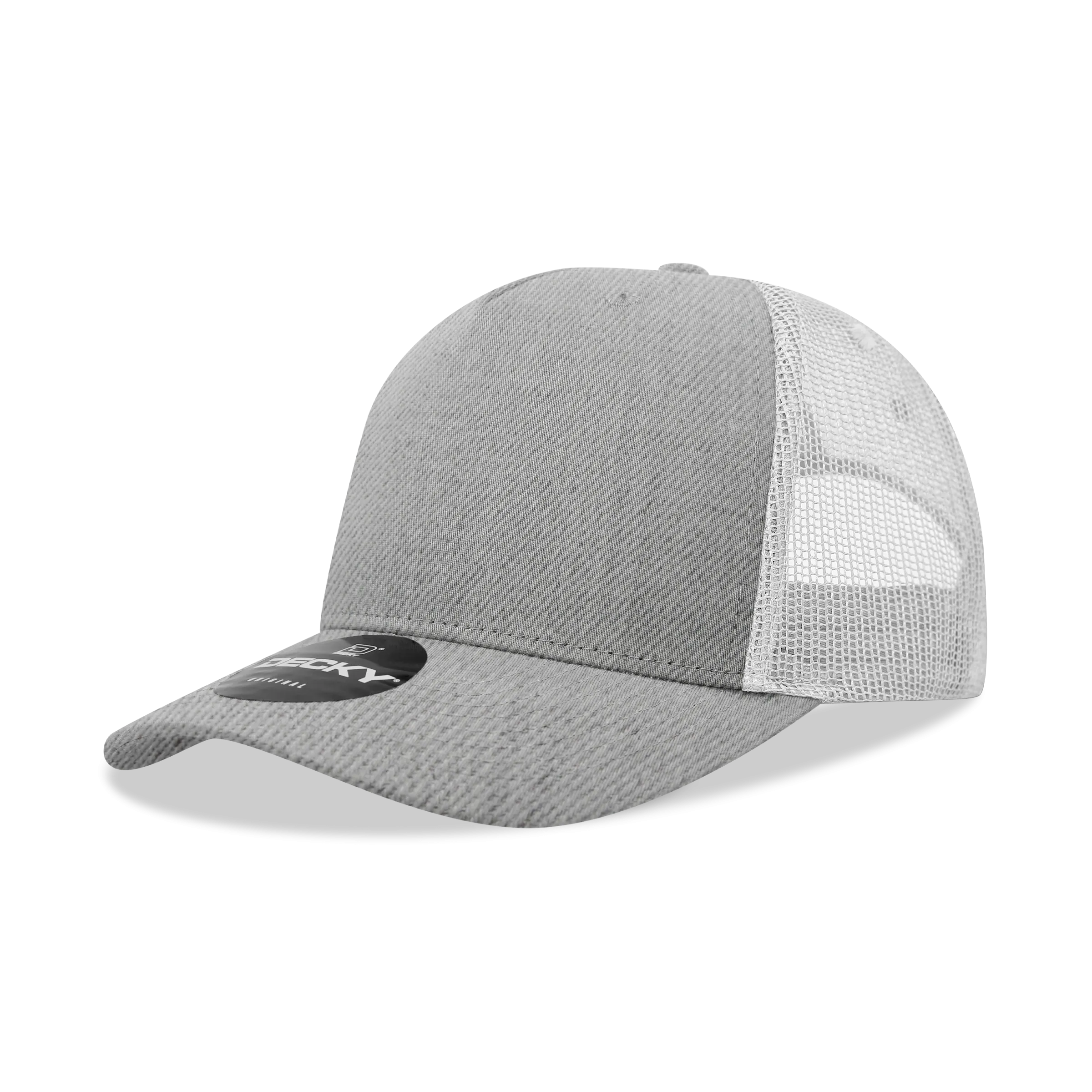 Decky 6030 - Classic, 5-Panel Retro Trucker Cap