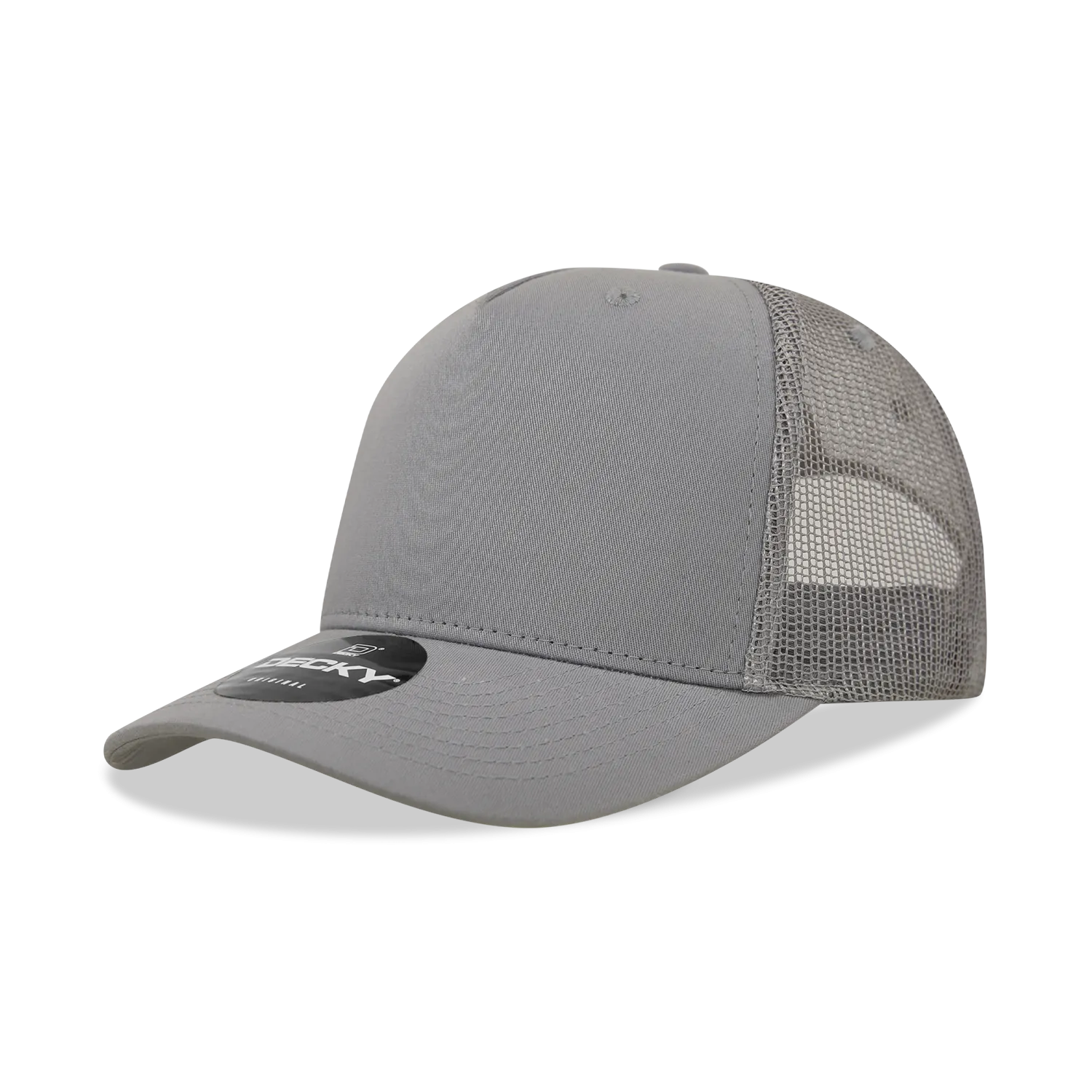 Decky 6030 - Classic, 5-Panel Retro Trucker Cap