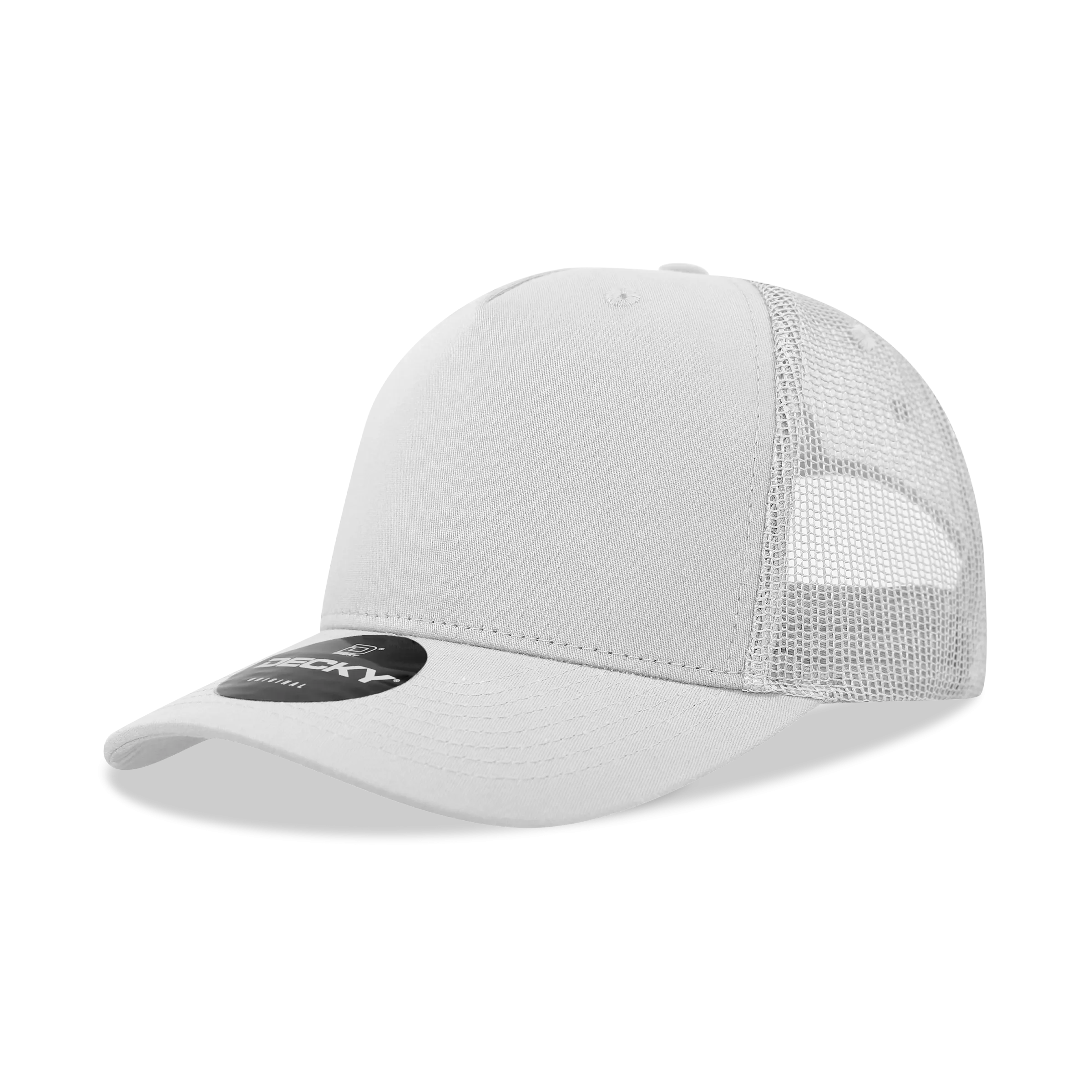 Decky 6030 - Classic, 5-Panel Retro Trucker Cap