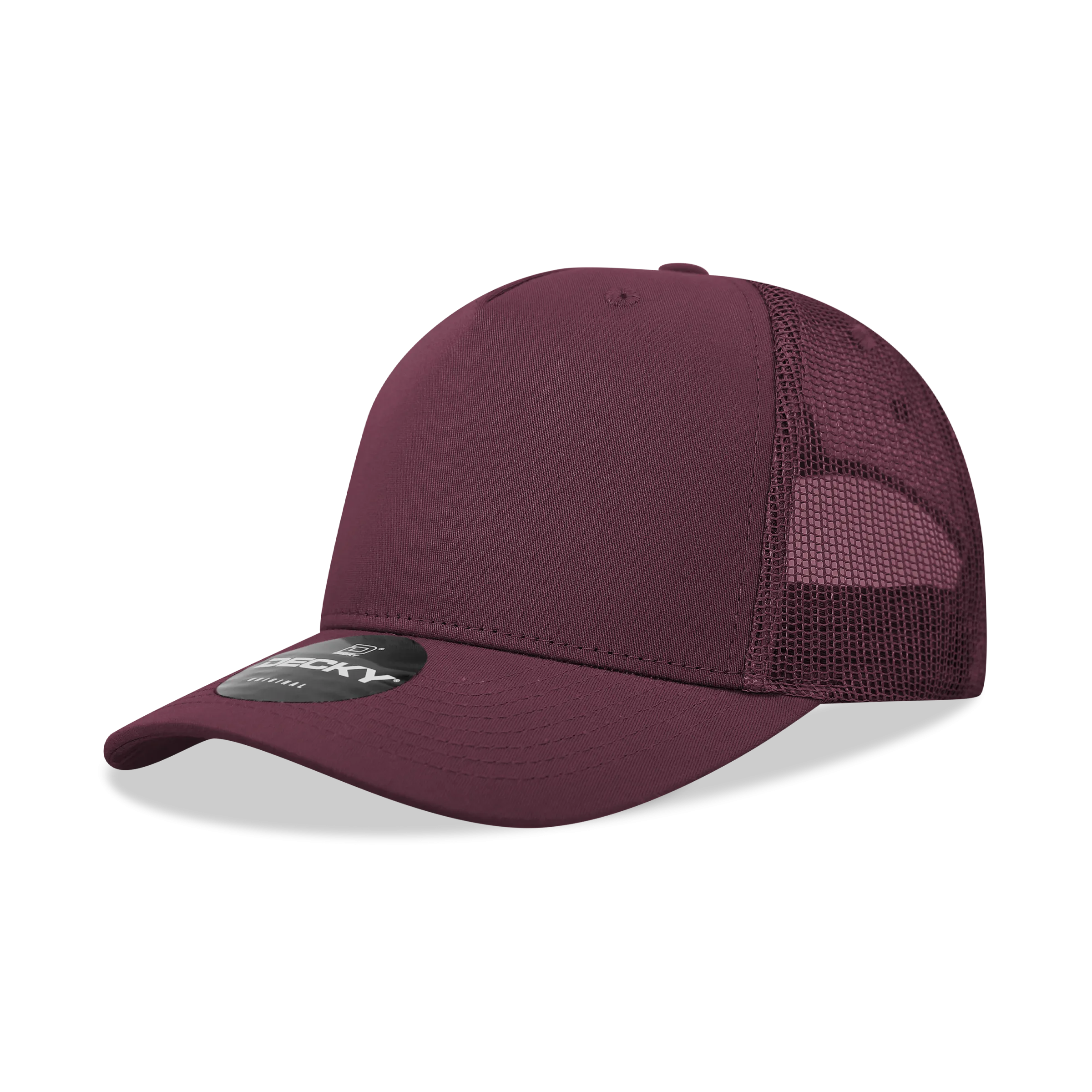 Decky 6030 - Classic, 5-Panel Retro Trucker Cap