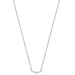 Diamond Jewellery 18CT White Gold Necklace NDQ108W