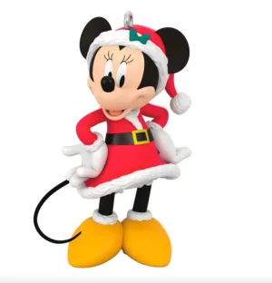 Disney Minnie Mouse Very Merry Minnie Ornament