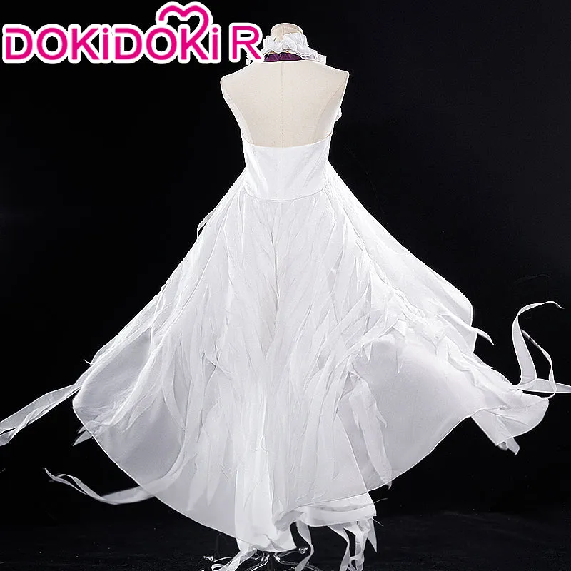 DokiDoki-R Anime Guilty Crown Cosplay Yuzuriha Inori Costume White