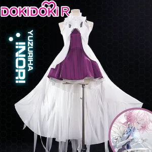 DokiDoki-R Anime Guilty Crown Cosplay Yuzuriha Inori Costume White