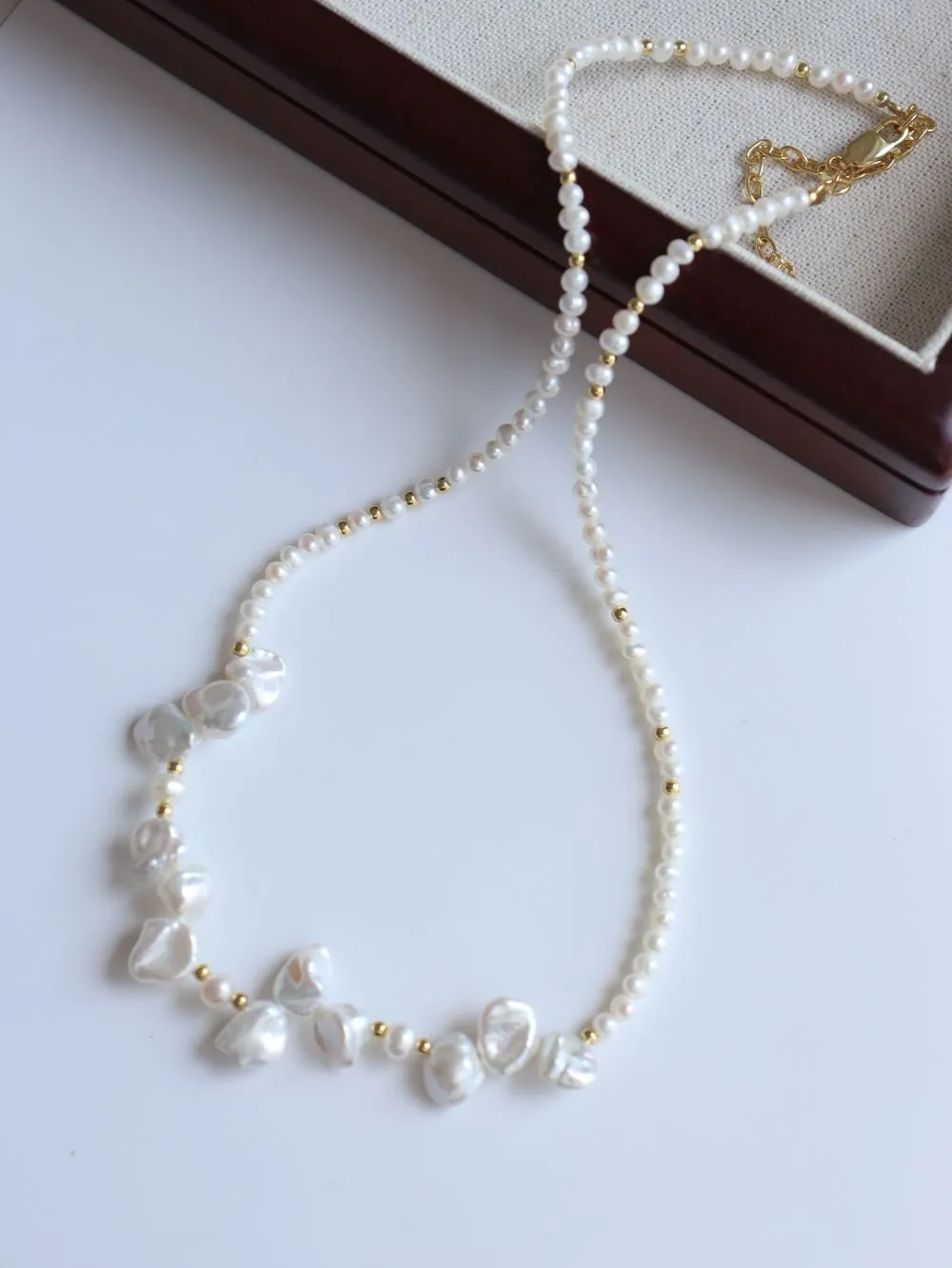 Dream Dewdrop Baroque Pearl Necklace