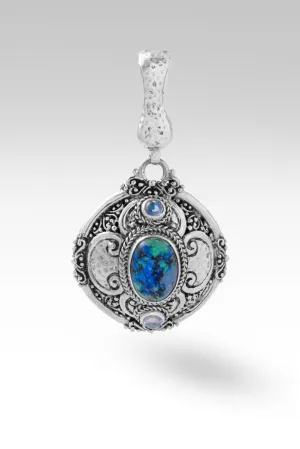 Follow Jesus Pendant™ in Bali Blue Barite