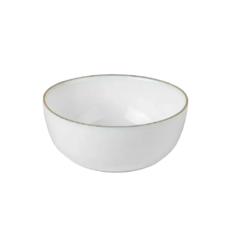 Golden Opal Mikasa Bone Rim Serving Bowl 23cm (Set of 6)