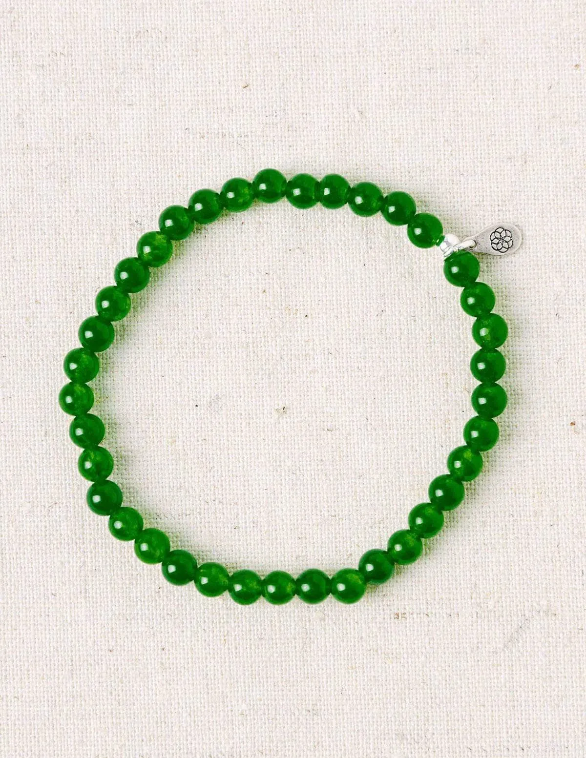 Green Jade Mini Gemstone Bracelet