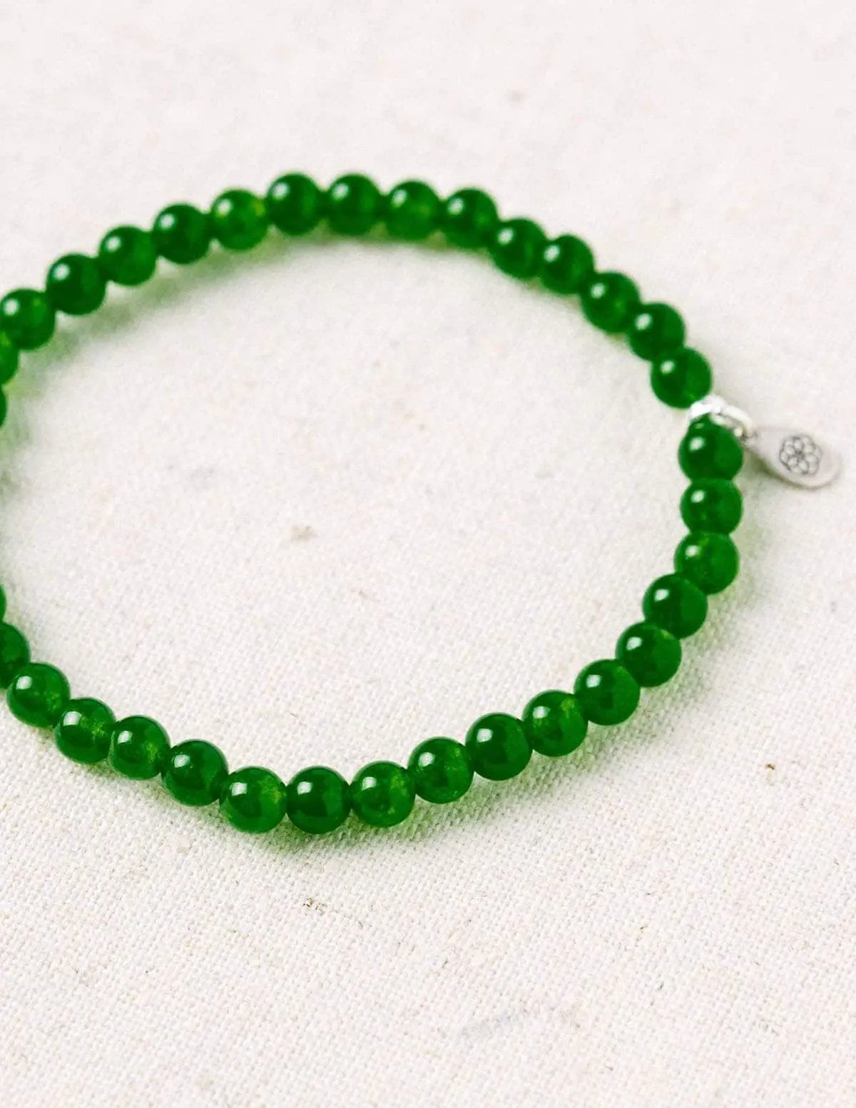 Green Jade Mini Gemstone Bracelet