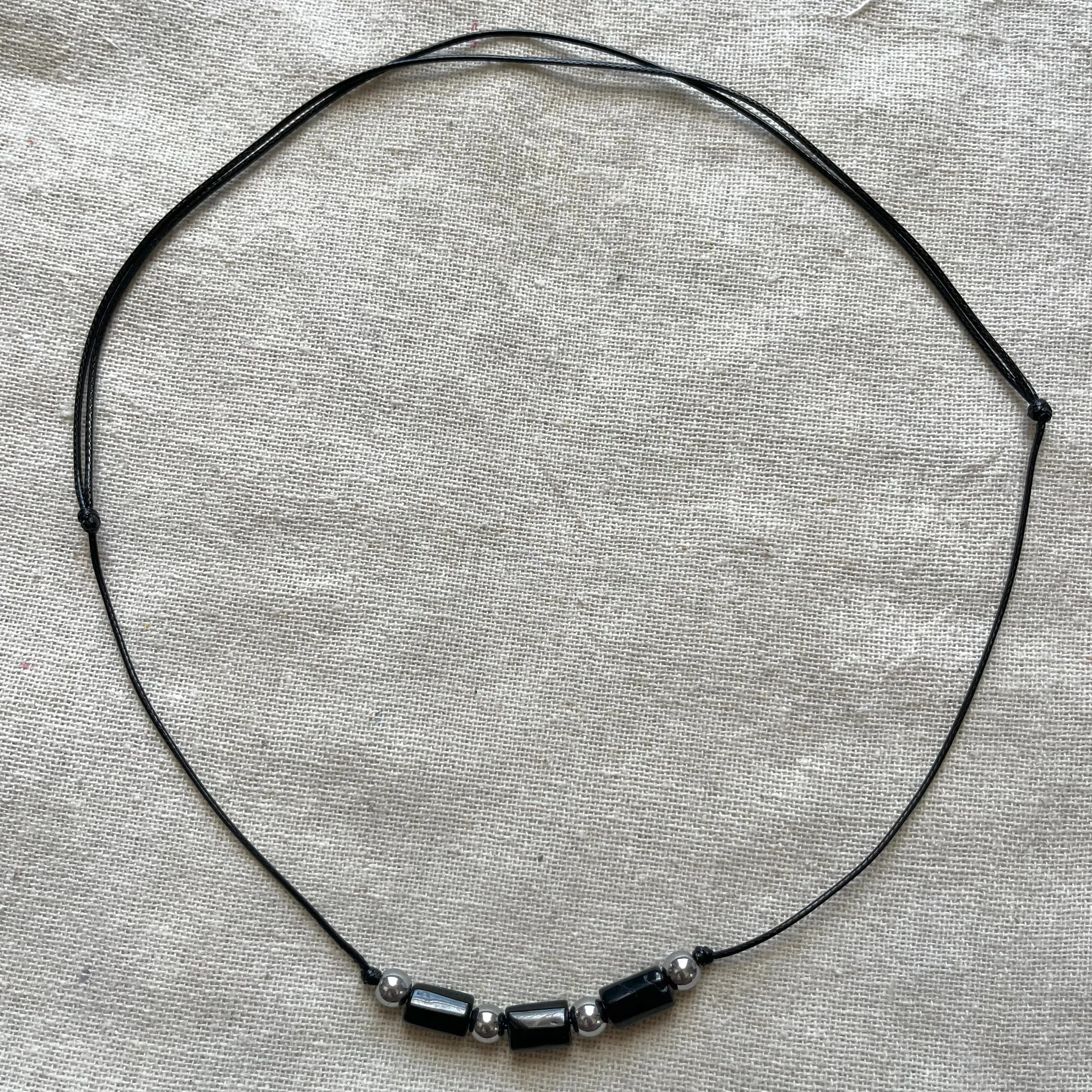 Grounded Protection Cord Necklace