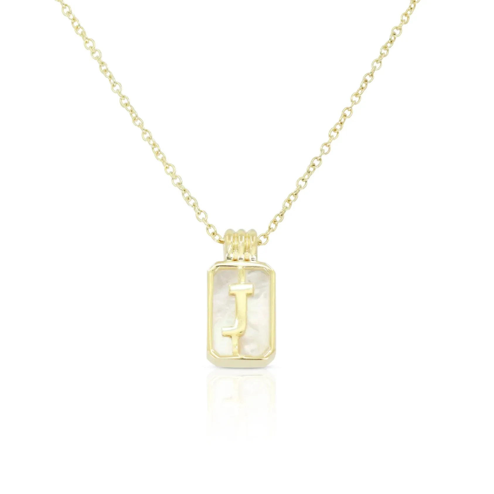 Initial Pendant Necklace