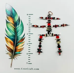 Inukshuk - Beaded Ornament