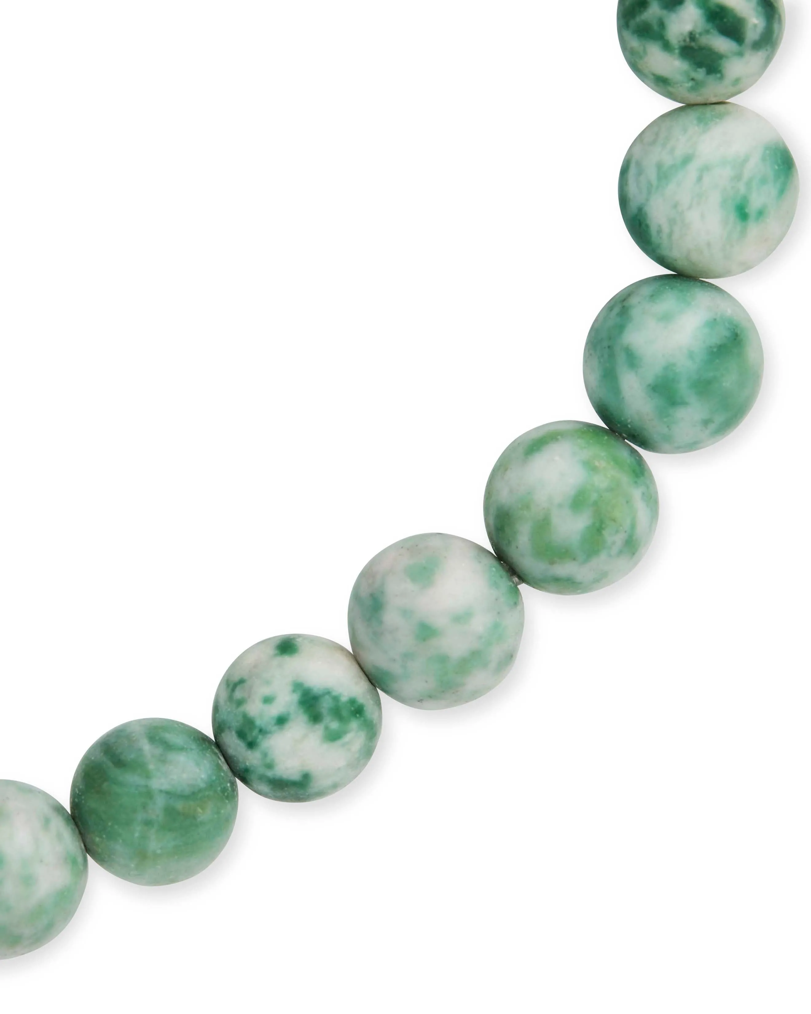 Jade Beaded Stretch Bracelet