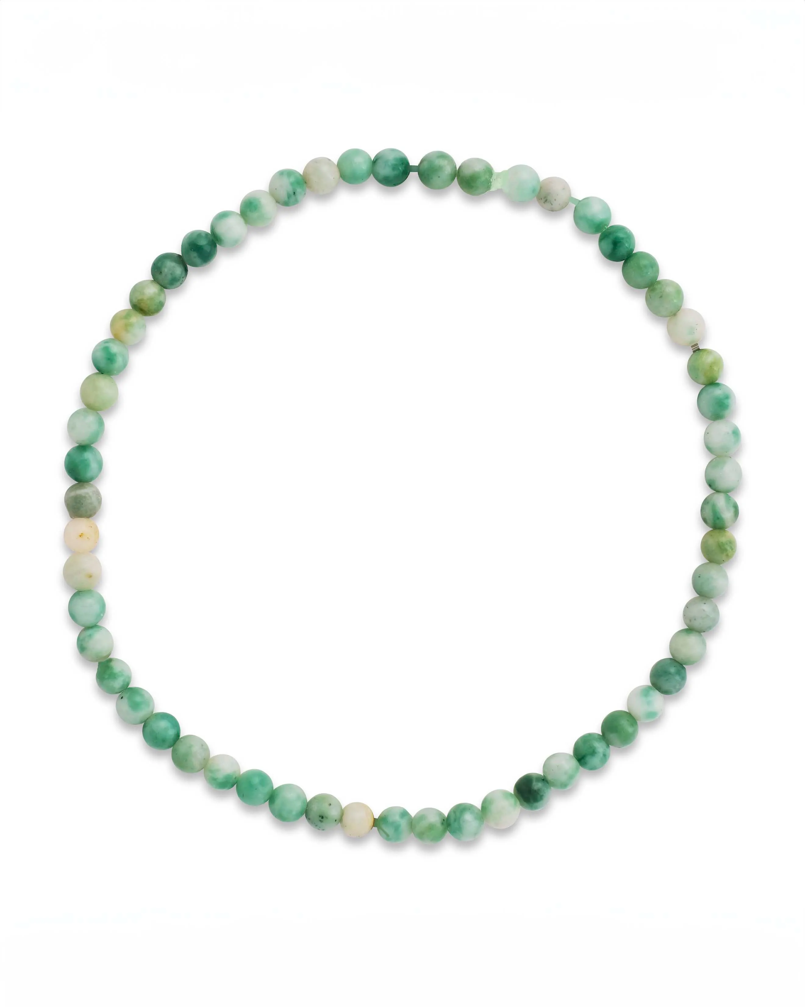 Jade Beaded Stretch Bracelet